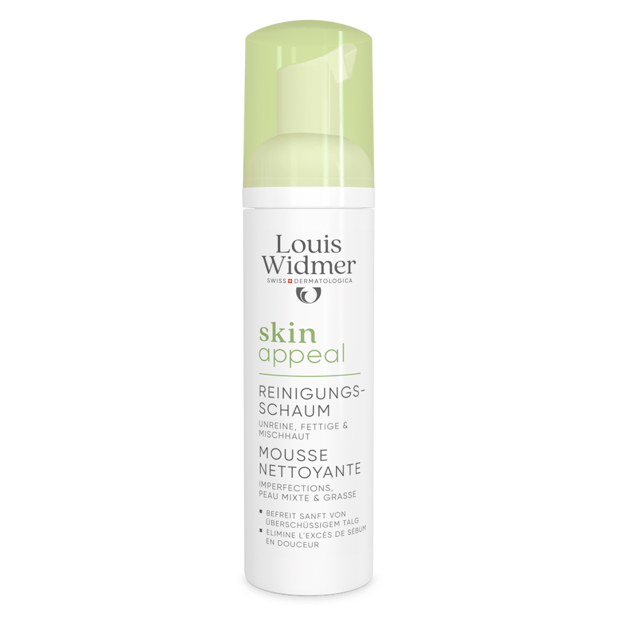 Skinappeal Reinigende Mousse zonder parfum - Louis Widmer - Huidproducten.nl