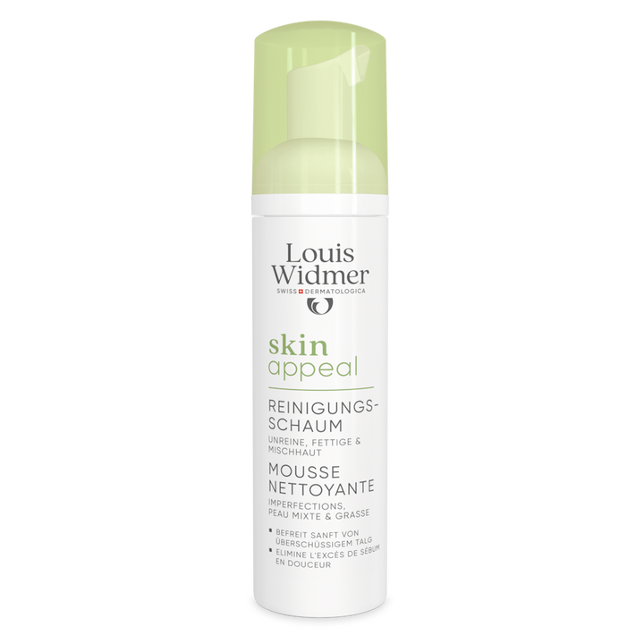 Skinappeal Reinigende Mousse zonder parfum - Louis Widmer - Huidproducten.nl