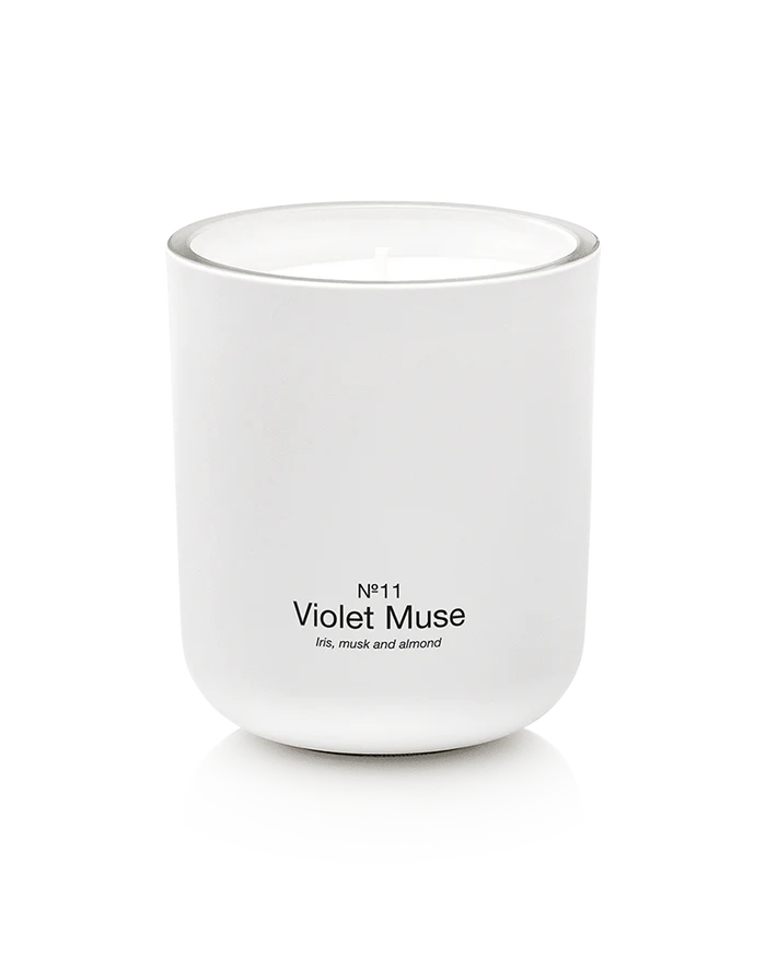 Scented Candle Violet Muse - Marie Stella Maris - Huidproducten.nl