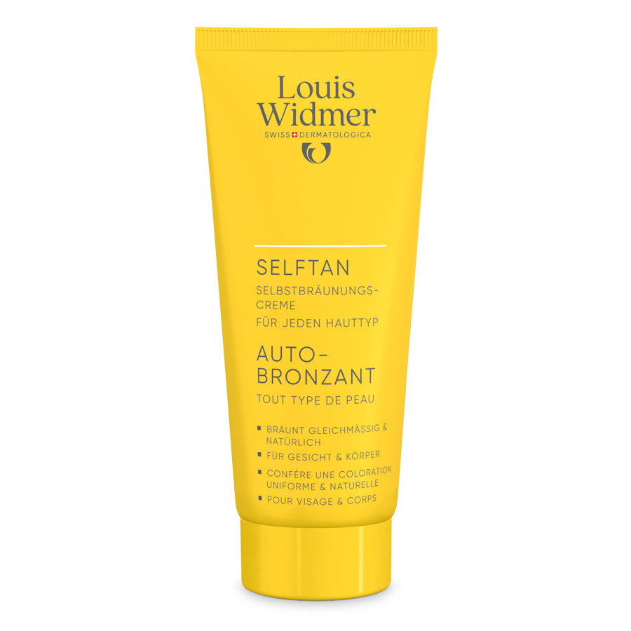 Bruinen zonder Zon licht geparfumeerd - Louis Widmer - Huidproducten.nl