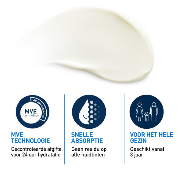 CeraVe Onzichtbare Hydraterende Zonnebrandcrème SPF30 - Cerave - Huidproducten.nl