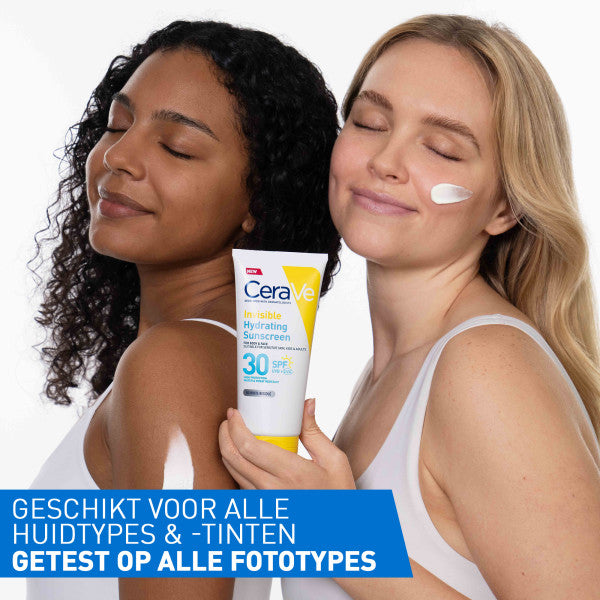 CeraVe Onzichtbare Hydraterende Zonnebrandcrème SPF30 - Cerave - Huidproducten.nl