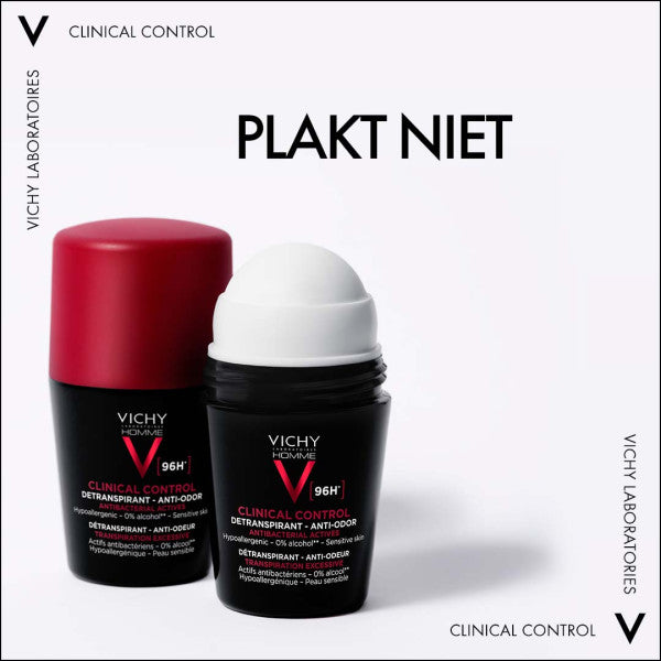 Vichy Homme Deodorant Clinical Control 96H - Vichy - Huidproducten.nl