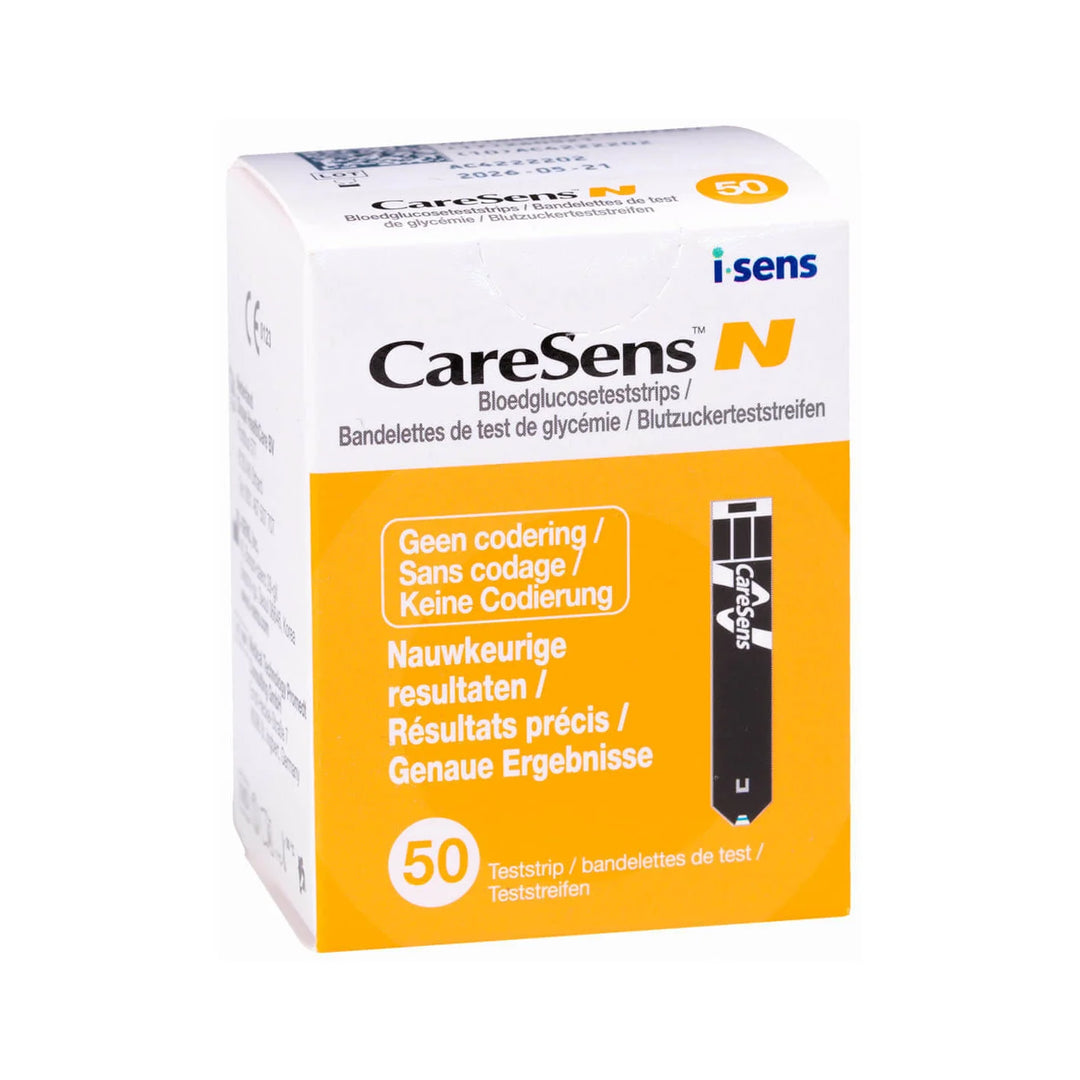 Caresens N Bloedsuikerteststrips - Huidproducten.nl - Huidproducten.nl