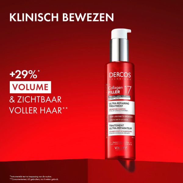 Vichy Dercos Collagen 17 Filler Pre-Shampoo - Vichy - Huidproducten.nl