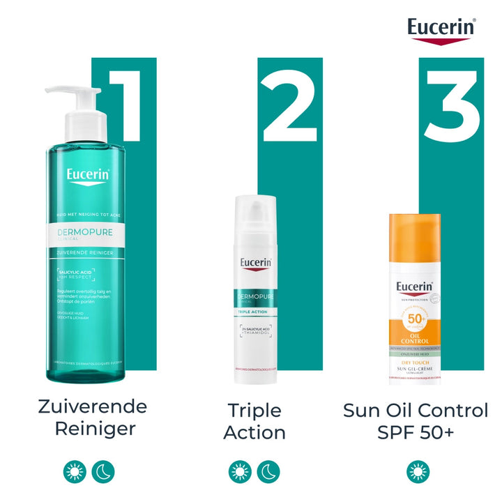 DERMOPURE CLINICAL TRIPLE ACTION - Eucerin - Huidproducten.nl