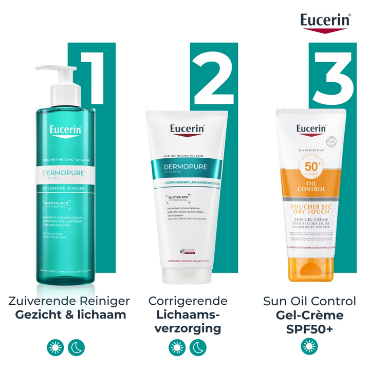 Eucerin DermoPure Triple Action Lichaamscrème (200ml)