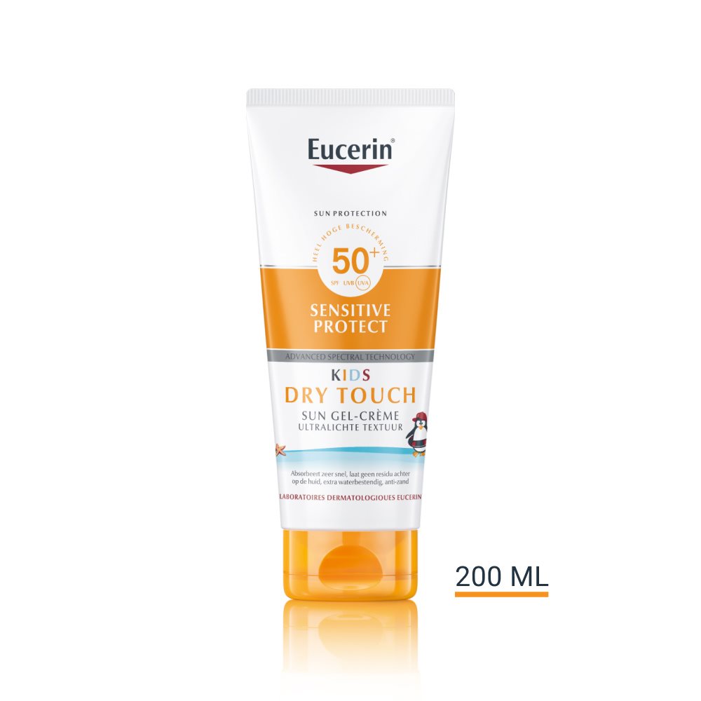 Eucerin Sun Dry Touch Kids gel-crème SPF50+ | huidproducten.nl