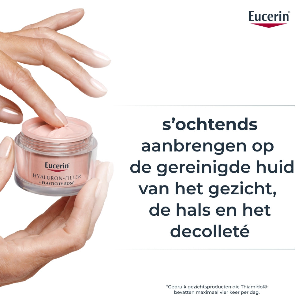 Eucerin Hyaluron-Filler + Elasticity Dagcrème Rose SPF30 (Navul 50ml)