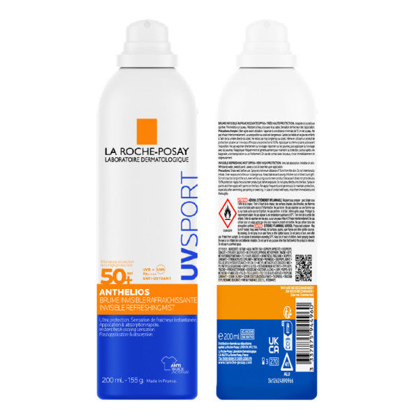 La Roche-Posay Anthelios UV Sport Zonnebrand Mist SPF50+ - La Roche Posay - Huidproducten.nl