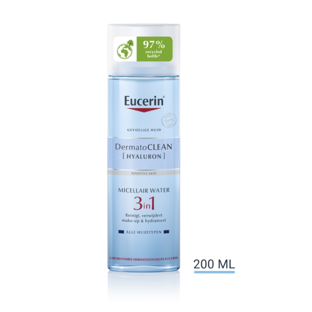 DermatoCLEAN 3 in 1 Micellaire Water - Eucerin - Huidproducten.nl