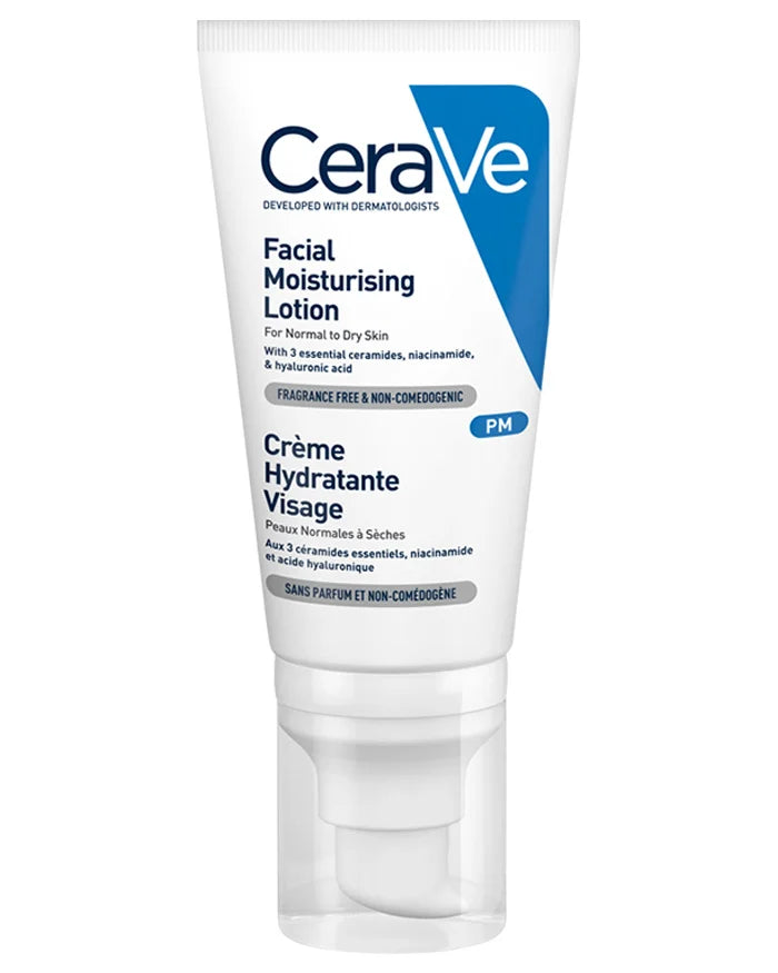 CeraVe Hydraterende Gezichtscrème - Nachtcrème - CeraVe - Huidproducten.nl