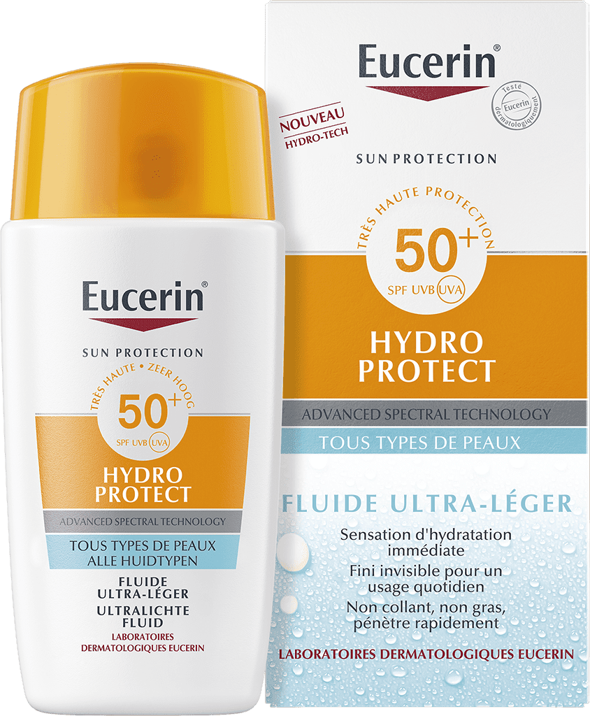 Eucerin Sun Hydro Protect Ultralichte Fluid SPF50+ - Eucerin - Huidproducten.nl