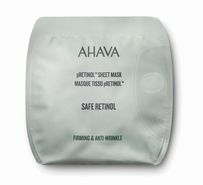 Ahava pRETINOL SHEET MASK Safe Retinol 15ml - SkinEffects Zwolle