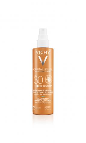 Vichy Capital Soleil Cell Protect Fluïde Spray SPF30 (200ml) - Vichy - Huidproducten.nl