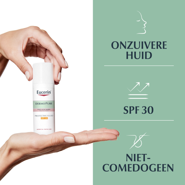 DermoPure Beschermende Fluid SPF 30 - Eucerin - Huidproducten.nl