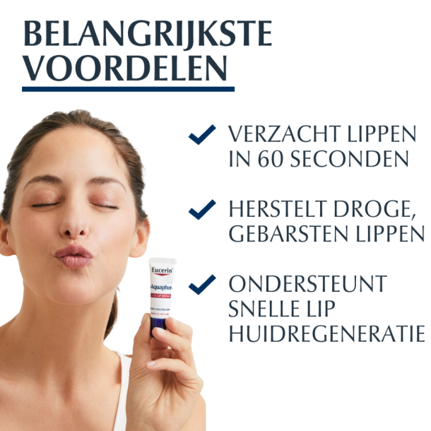 Eucerin Aquaphor SOS Lip Herstel - Eucerin - Huidproducten.nl