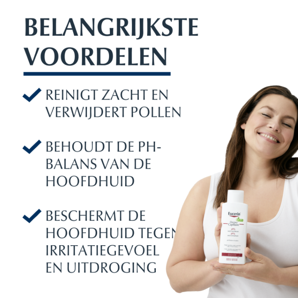 pH5 DermoCapillaire Milde Shampoo 250ml - Eucerin - Huidproducten.nl