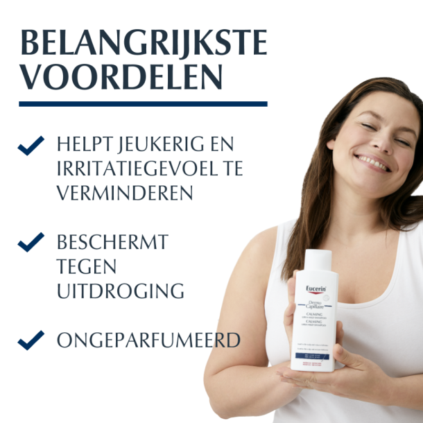 DermoCapillaire Kalmerende Urea Milde Shampoo - Eucerin - Huidproducten.nl