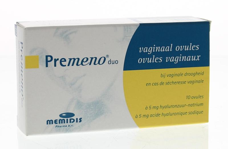 Premeno Duo Vaginale Ovule 5mg - Huidproducten.nl - Huidproducten.nl
