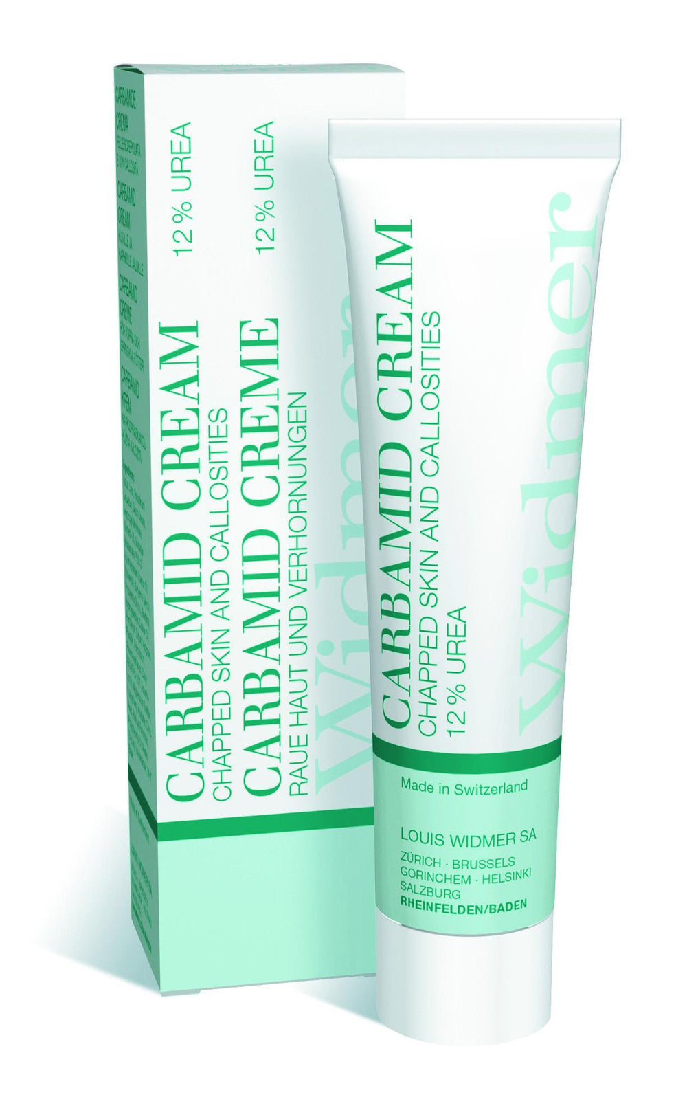 Louis Widmer Carbamide Crème - Eelt en kloven - huidproducten.nl