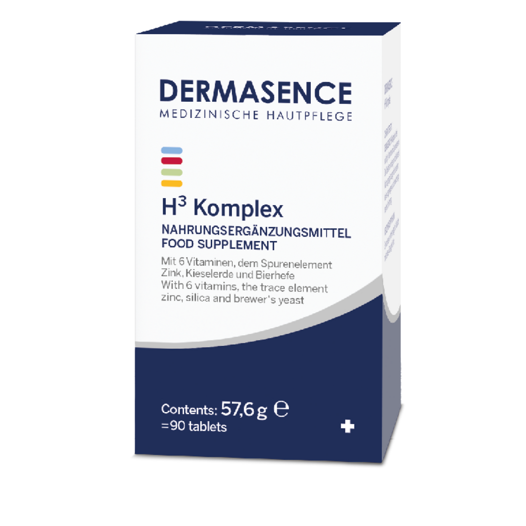 Dermasence H3 Komplex Tabletten - Dermasence - Huidproducten.nl