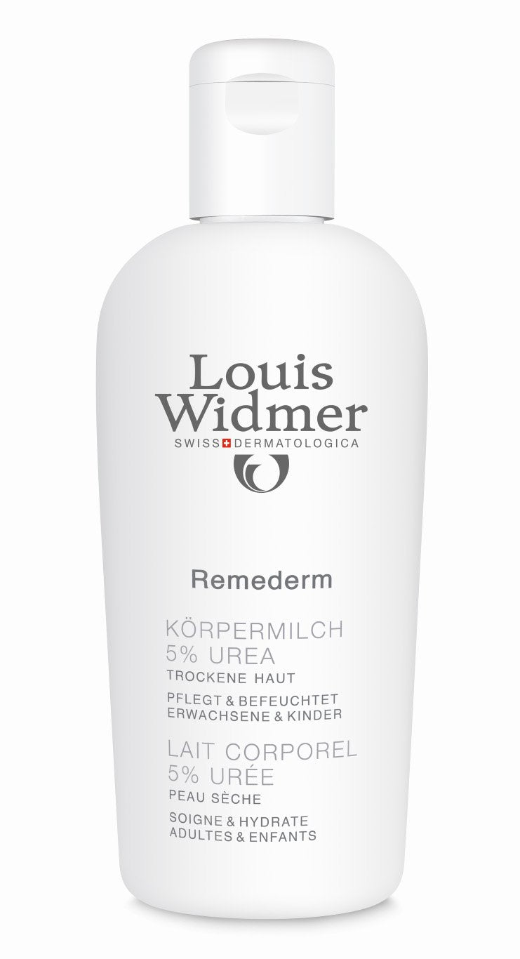 Louis Widmer Remederm Lichaamsmelk 5% Ureum Licht Geparfumeerd - SkinEffects Zwolle