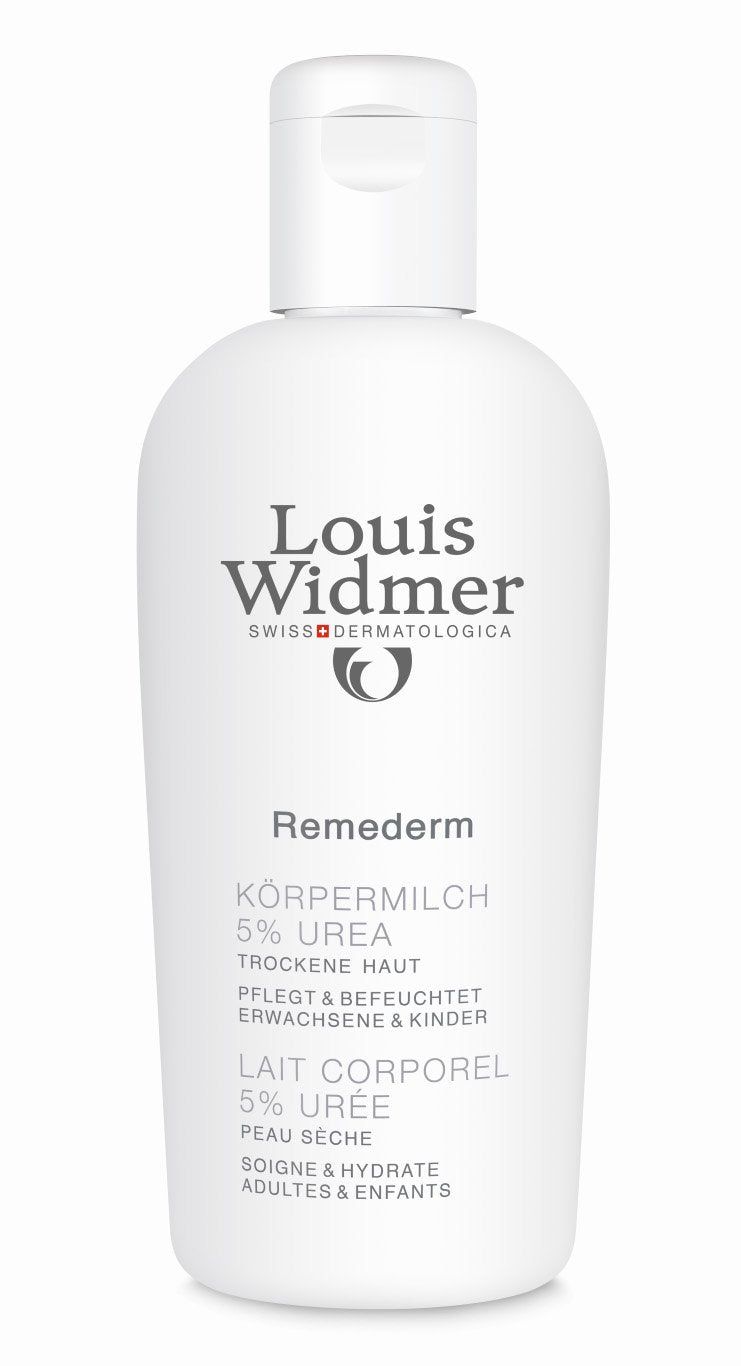 Louis Widmer Remederm Lichaamsmelk 5% Ureum Zonder Parfum - SkinEffects Zwolle