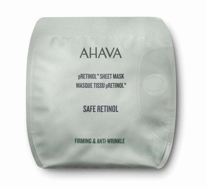 Ahava pRetinol Sheet Mask Safe Retinol 15ml - Ahava - Huidproducten.nl
